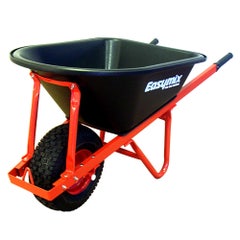 EASYMIX Wheelbarrow Poly Tray Wide Wheel Heavy Duty Wa W566P