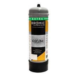 BROMIC Welding Gas Argon Mix 2.2L 242L 110Bar Disposable 1811525