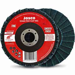 JOSCO 125mm Fine Blue Surface-Conditioning Flap Disc