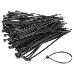 DETROIT 3.6x150mm 100 Pack Black Cable Ties DCT15036MM