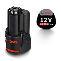 BOSCH 12V 3.0Ah Lithium-Ion Battery GBA 12V 3.0Ah 1600A00X79
