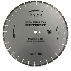 DETROIT 460mm Segmented Diamond Blade for General Purpose Cutting - INDUSTRIAL SERIES