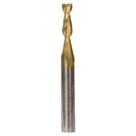 CARBITOOL 1/4inch TC-TiN Straight Up-Cut Finishing Spiral Router Bit for Wood - 1/4inch Shank TTSRW 8