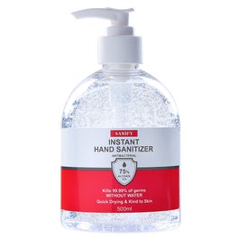 SANIFY 500mL 75% Alcohol Instant Gel Hand Sanitizer SAN001500