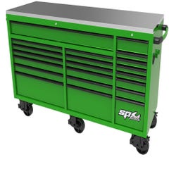 158385-SP-73-USA-Sumo-Series-Wide-Roller-Cabinet-21-Drawer-GreenBlack-SP44825G-HERO_main