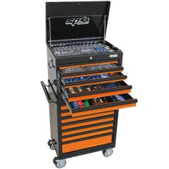 SP TOOLS 244 pcs Custom Series Tool Kit - Orange/Black SP50104OR