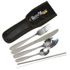 Rugged Xtremes POD Connect Stainless Steel Cutlery Kit - 7 Piece RX08P210