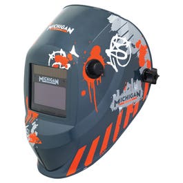 MICHIGAN Variable Shade 9 – 13 Auto Darkening Welding Helmet Hazard MICADH380-1