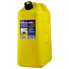 SCEPTER 20L Diesel Fuel Can Yellow FUE6105