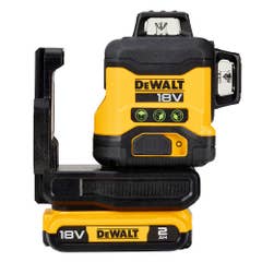 DEWALT 18V XR Compact 3 x 360˚ Multiline Laser Kit Green DCLE34031D1-XE