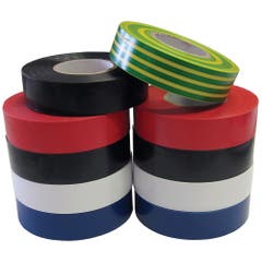 WATTMASTER PVC Tape Rainbow Pack - 10 Piece WATPVCRP