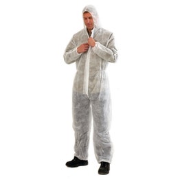 PROCHOICE Overalls Coverall XXL White, Disposable DOW2XL