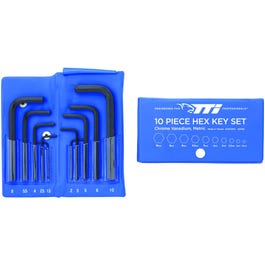 TTI 10 Piece Hex Key Metric Set
