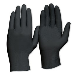 PROCHOICE 100 Pack XL HD Nitrile Black Disposable Gloves